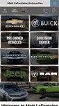 Mobile Screenshot of mattlafontaineautomotive.com